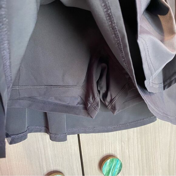 Xersion Gray Pleated Skort Skirt Large - Picture 4 of 10